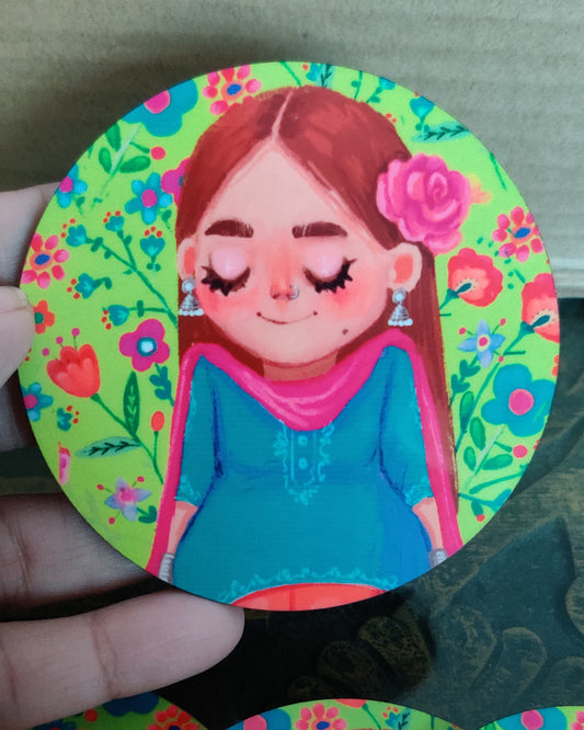 Gulabo Tea-coaster