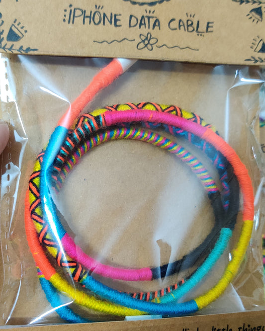 Hand Woven iphone Cable