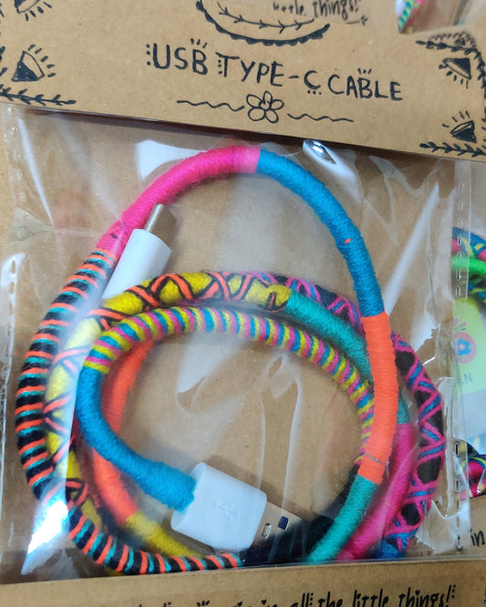 Hand Woven Android Cable