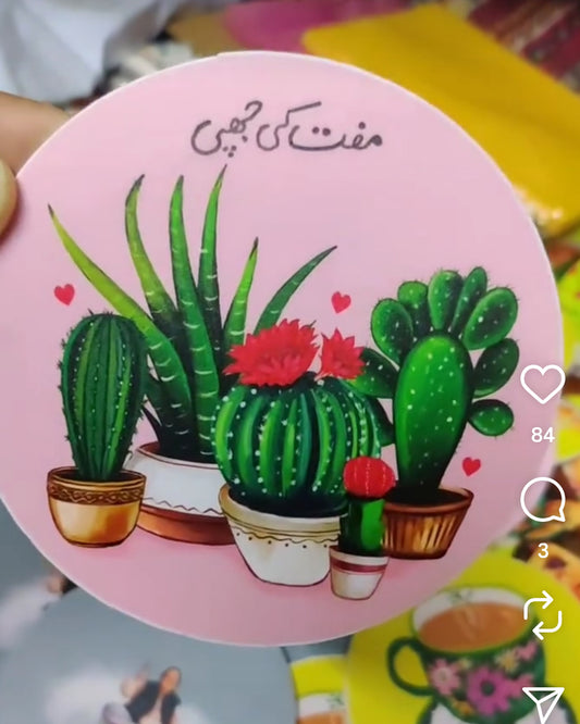 Cactus Tea-coaster