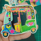 Rickshaw Sticker