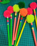 Pom Pom Pencils