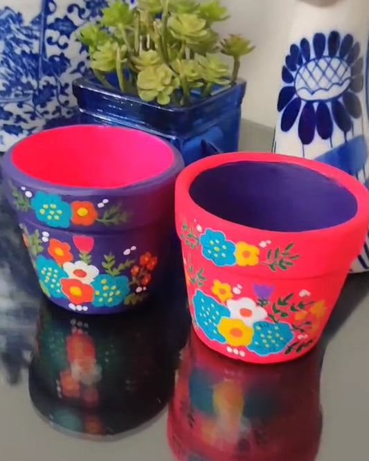 Hand Painted Planters