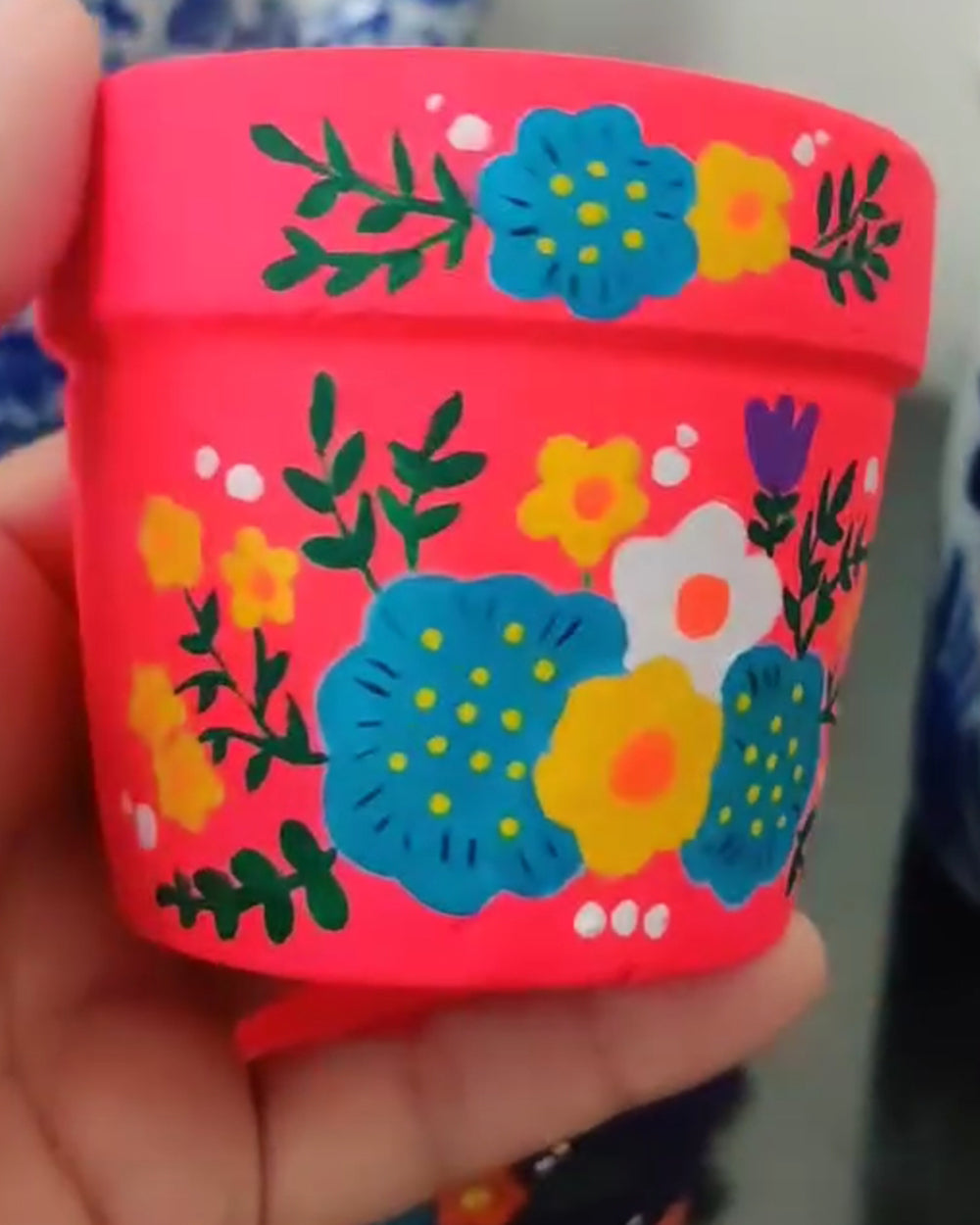 Hand Painted Planters