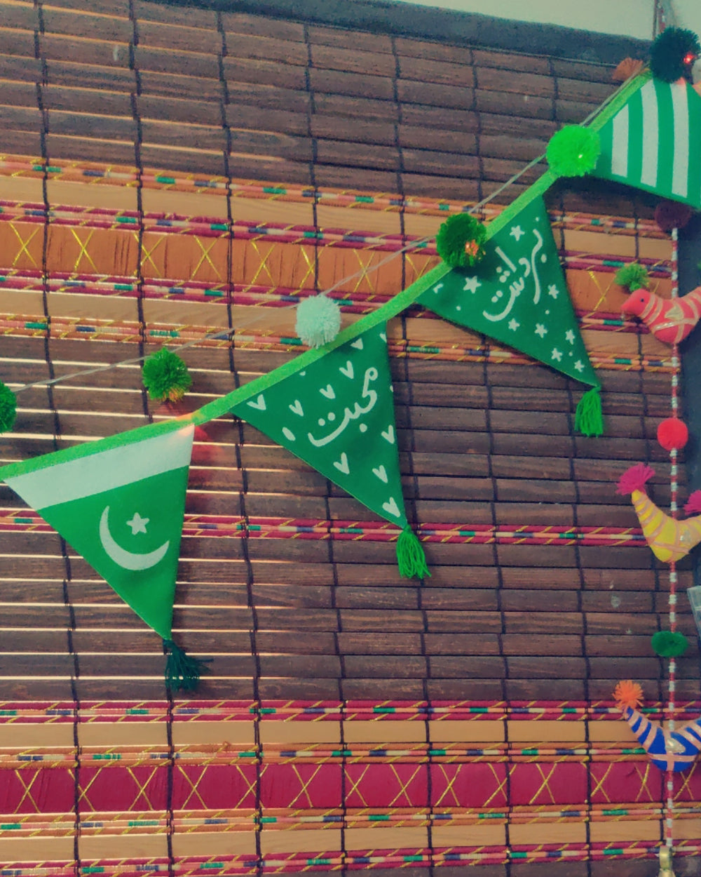 Bunting string