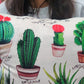 Cactus Square Cushion