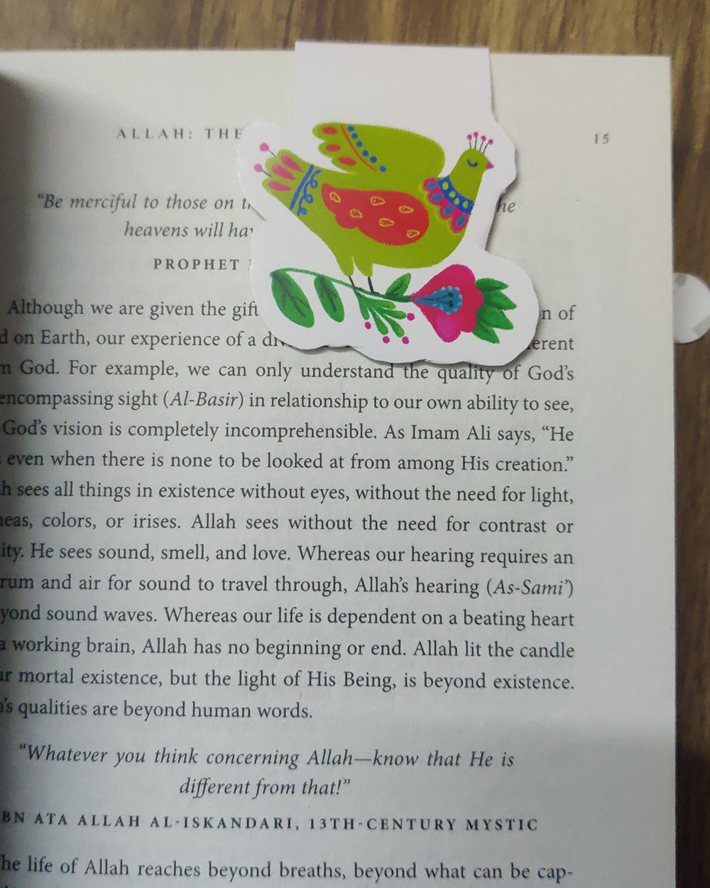 bird megnatic bookmark