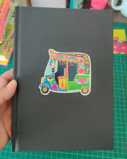 Rickshaw Sticker