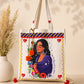 Bano in Purple Tote Bag