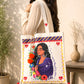 Bano in Purple Tote Bag