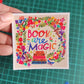 Book square magnet