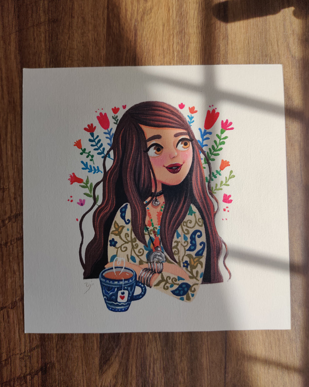 Chaye Girl Print