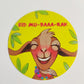 Goat Round Stickers