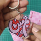 Tum or Me keychain