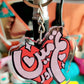 Tum or Me keychain