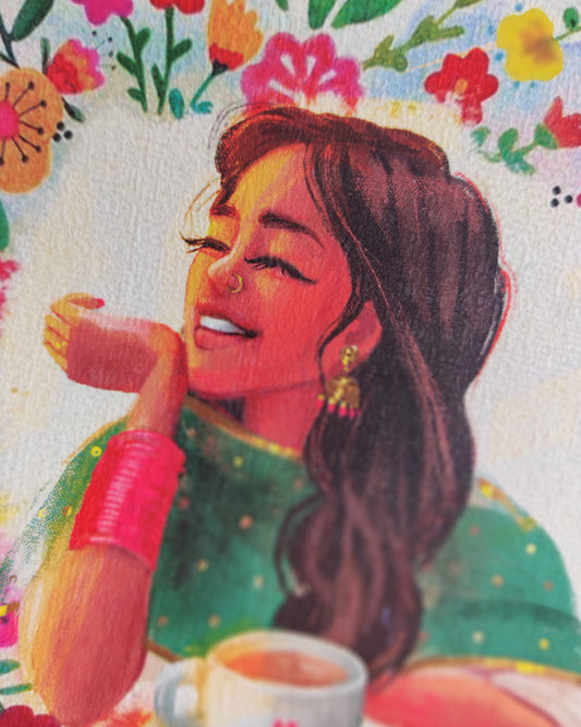 Muskurao Print