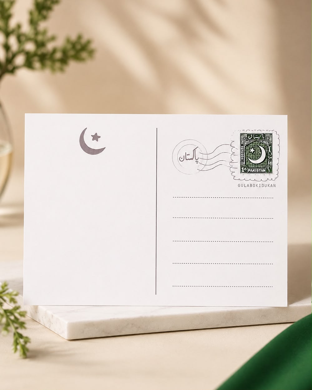 Mohabbat ki Zuban-Postcard