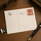 Pakistani ticket-postcard